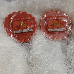 Yankee Candle Autumn Leaves Wax Tart Melts set of 2 NIP 22g